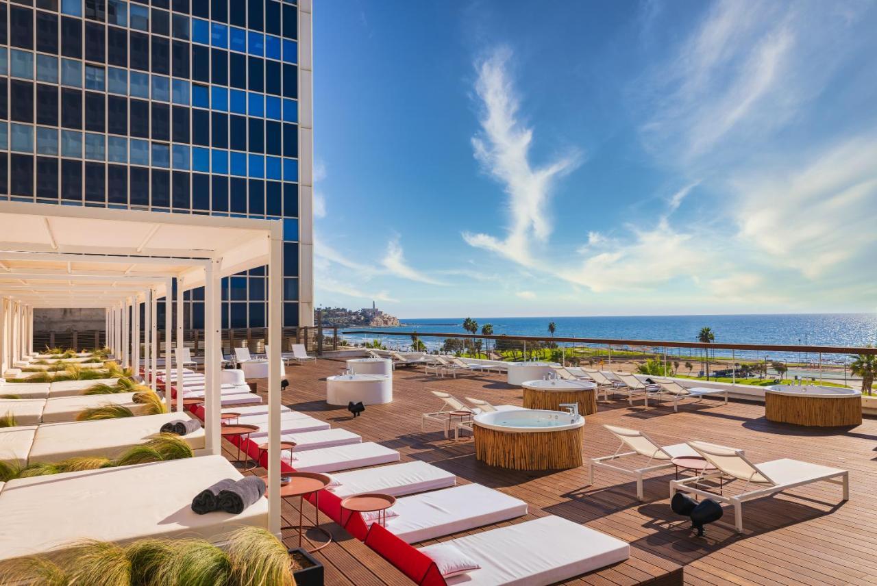 Brown Brut Seafront Hotel, A Member Of Brown Hotels Tel Aviv Exterior foto